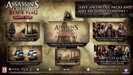 Assassin's Creed 4 Black Flag Freedom Cry DLC Çıkış Trailer