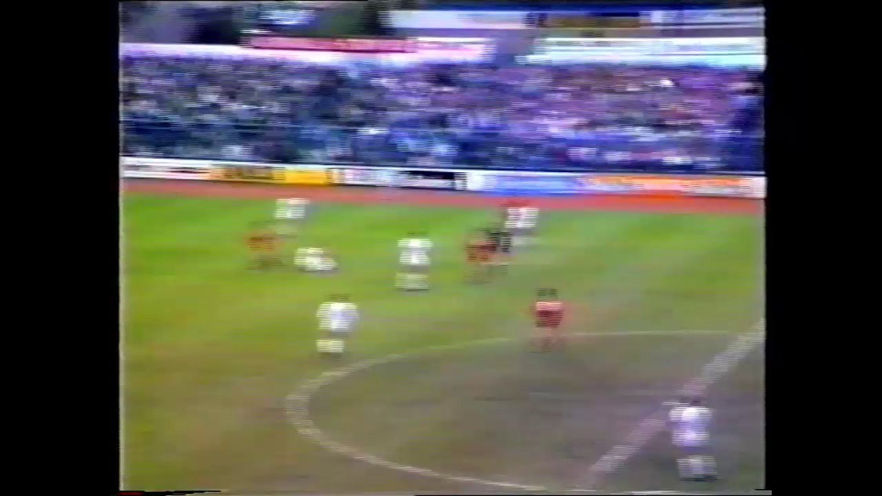 Oldham Athletic v Leeds United Play Off 1987 First Leg First Half