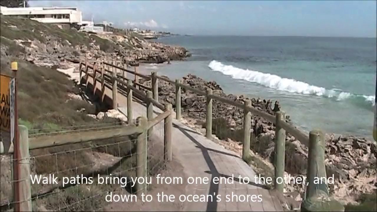 Watermans Bay Fierce Rocky Outcrop by the SunSet Coast, Perth - Western Australia Holidays