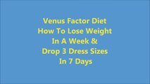 Venus Factor Diet How To Drop 3 Dress Sizes In 7 Days With The Venus Factor Fat Loss For Women