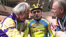 Ciclista centenário bate novo recorde