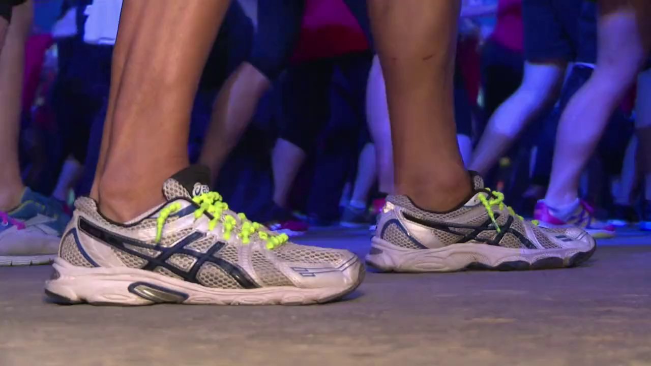 Le Grand Palais se transforme en salle de sport géante
