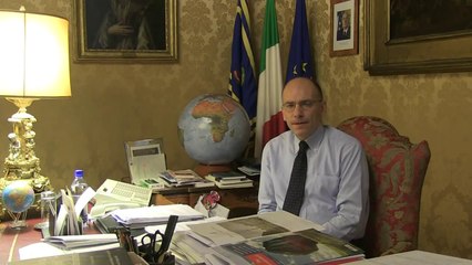 Letta - Videomessaggio all'Assemblea CNA - Roma, 12-13-14 Dicembre 2013 (12.12.13)
