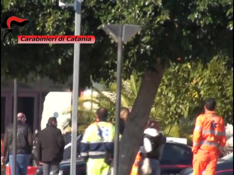 Catania - Operazione Gabbiano dei carabinieri, ci sono 6 arresti (19.12.13)