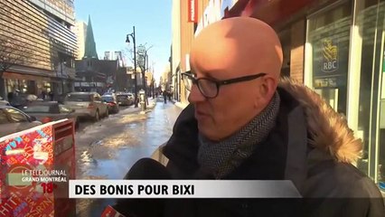 Des bonis pour BIXI