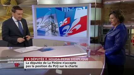 Charte des valeurs : entrevue avec Philippe Couillard et Fatima Houda-Pepin