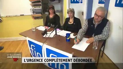 L'urgence complètement débordée