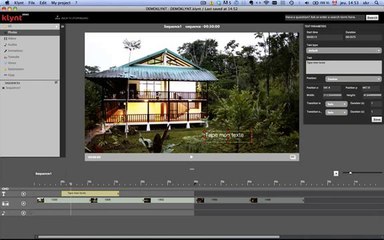 Démonstration du logiciel Klynt par Florent Daudens