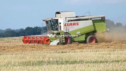 claas lexion moisson 2013