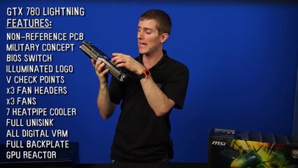 MSI Geforce GTX 780 Lightning - Product Showcase