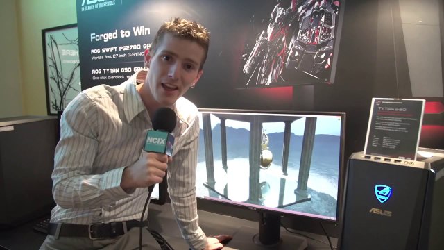 CES '14 - ASUS Swift QHD G-Sync Monitor, Transformer Book Duet, HAF Stacker mods