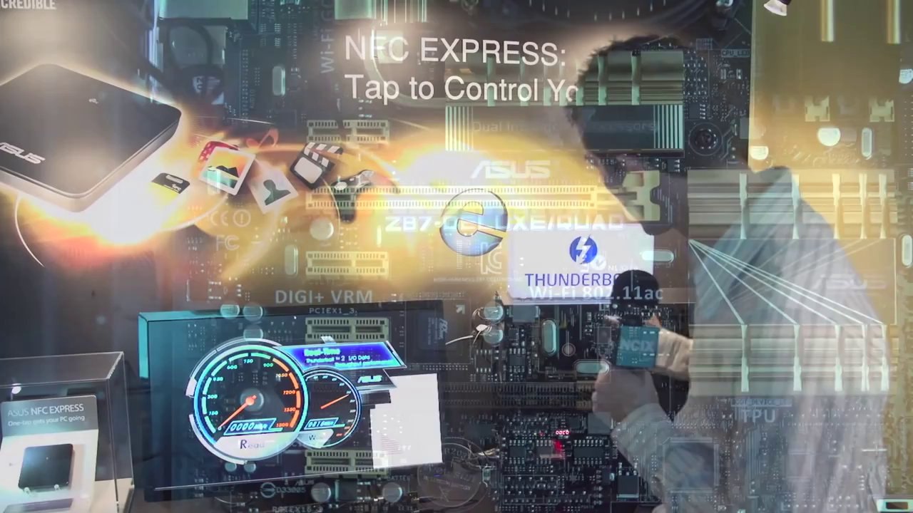 ASUS Poseidon GTX 780, Thunderbolt 2 & SATA Express Showcase - CES 2014