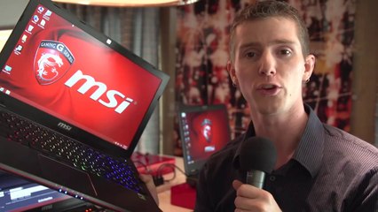 MSI Systems - Undisclosed Secret Notebook with Secret Next Gen GTX Graphics - CES 2014