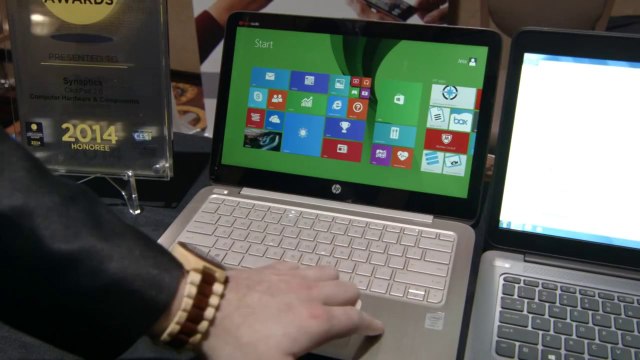 New Touch-pad Technologies from synaptics - CES 2014