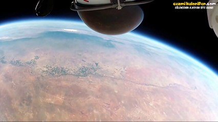 Baumgartner’in Uzaydan Atlayışının Yeni Görüntüleri (720p'de İzleyin)