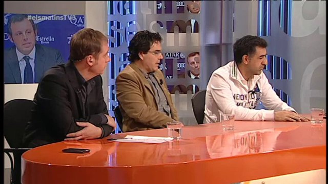 TV3 - Els Matins - Tertúlia sobre la dimissió de Sandro Rosell