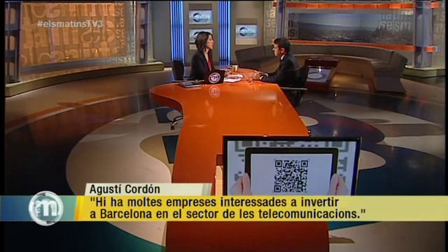 TV3 - Els Matins - Agustí Cordón: Hem d'aconseguir la capitalitat de Barcelona per sempre