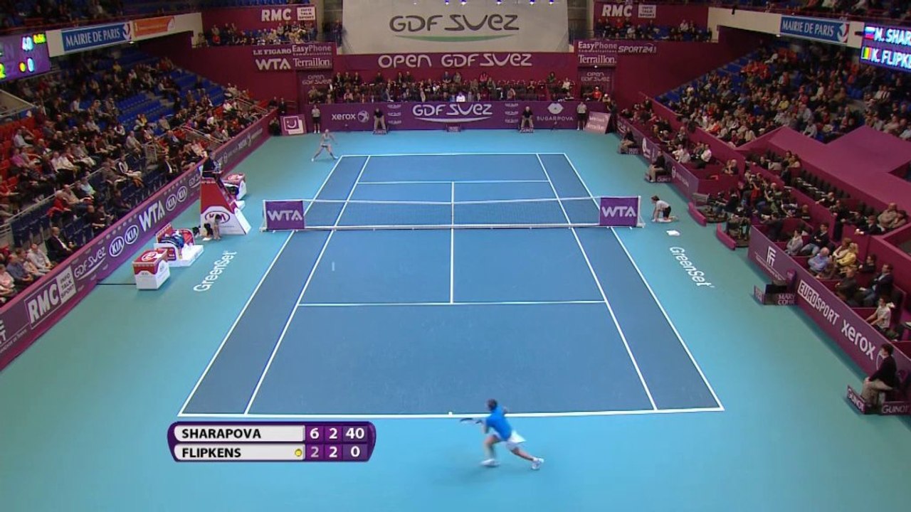 París -Sharapova, a semis