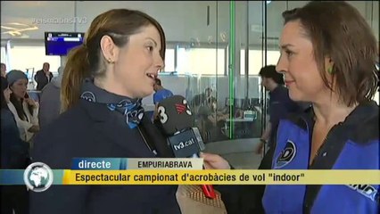 TV3 - Els Matins - Espectacular campionat d'acrobàcies de vol "indoor"