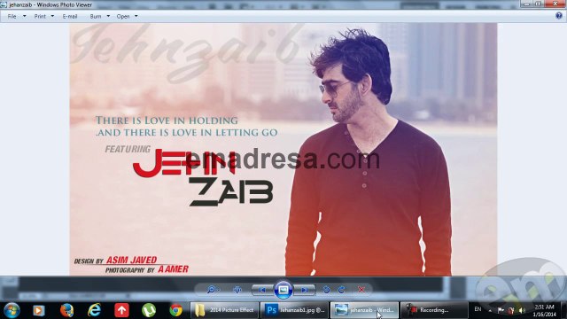 Picture Effect In Photoshop URDU, Hindi Tutorials by Emadresa