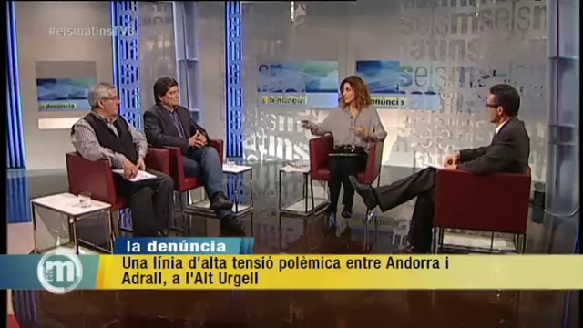 TV3 - Els Matins - Una línia d'alta tensió polèmica entre Andorra i Adrall, a l'Alt Urgell