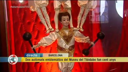 TV3 - Els Matins - Dos autòmates emblemàtics del Museu del Tibidabo fan cent anys