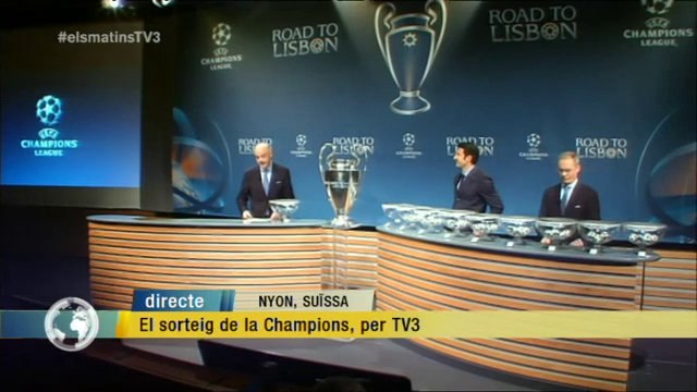 TV3 - Els Matins - El Barça jugarà contra el Manchester City