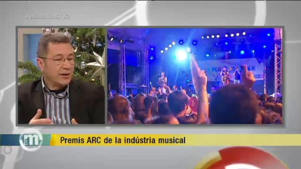 TV3 - Els Matins - Avui es celebren els premis ARC de la indústira musical