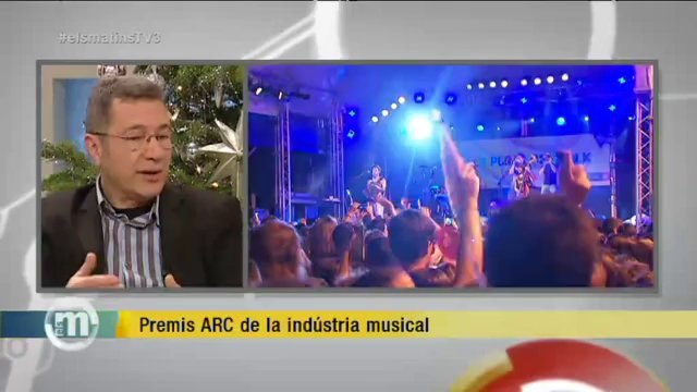 TV3 - Els Matins - Avui es celebren els premis ARC de la indústira musical