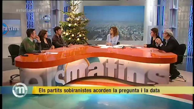 TV3 - Els Matins - Tertúlia de les 13.00 sobre la consulta
