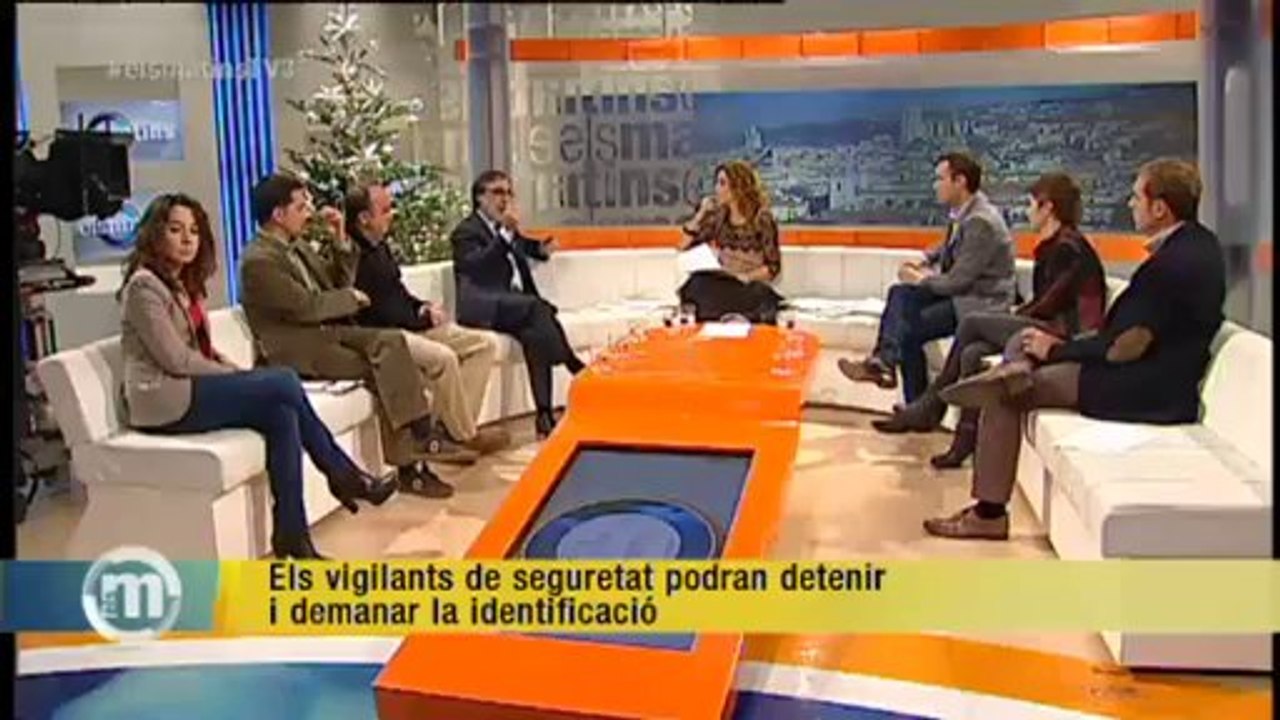 TV3 - Els Matins - Sobre les competències del vigilants: "S'ha obert un forat greu, no una porta c