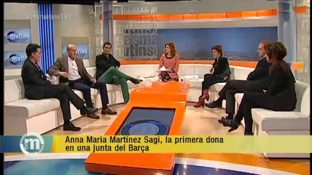 TV3 - Els Matins - Anna Maria Martínez Sagi, la primera dona en una junta del Barça