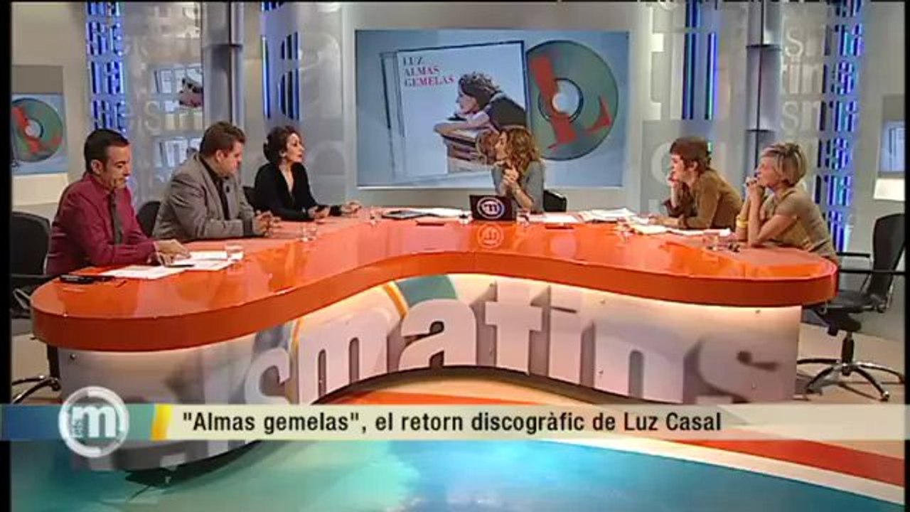 TV3 - Els Matins - "Almas gemelas", el retorn discogràfic de Luz Casal
