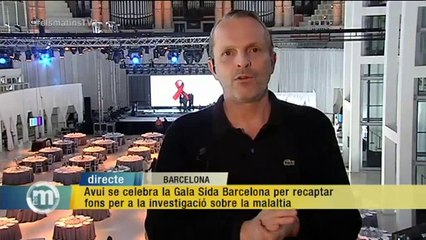 TV3 - Els Matins - Miguel Bosé: "És la gala que més recaudació aconsegueix"