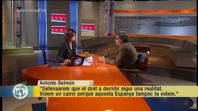TV3 - Els Matins - Antoni Balmón: No contemplo que els crítics votin diferent del que marca la d