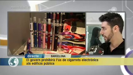 TV3 - Els Matins - Es prohibirà l'ús de cigarrets electrònics als edificis públics