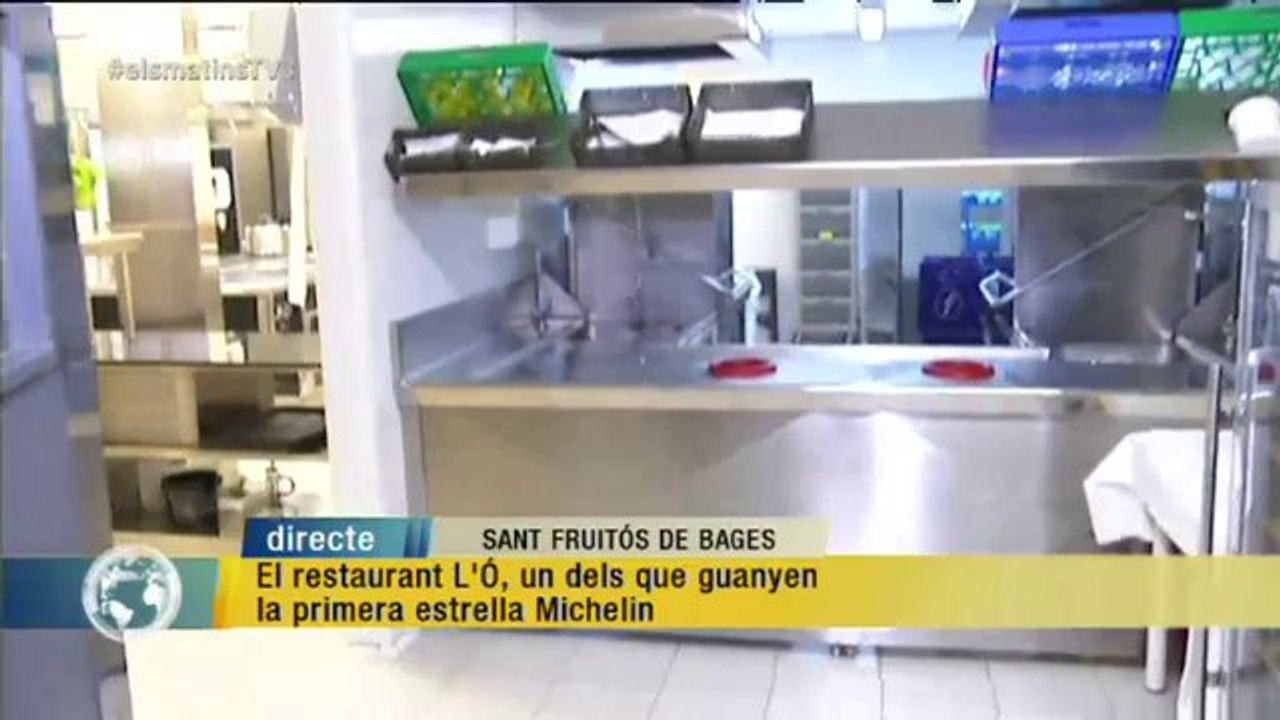 TV3 - Els Matins - El restaurant "Ó" guanya la primera estrella Michelin