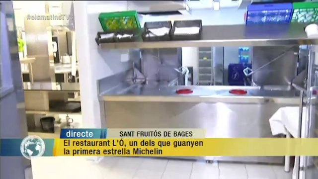 TV3 - Els Matins - El restaurant Ó guanya la primera estrella Michelin