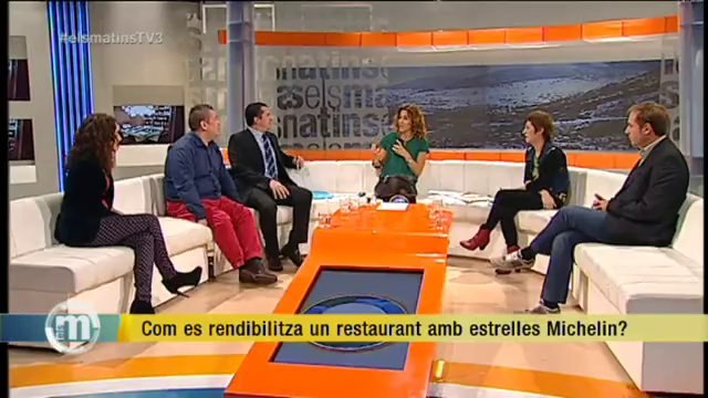 TV3 - Els Matins - Com es rendibilitza un restaurant amb estrelles Michelin?