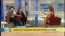TV3 - Els Matins - Guies turístics oficials es queixen per l'intrusisme dels guies turístics no o