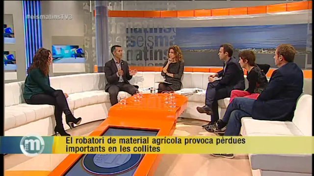 TV3 - Els Matins - Els pagesos reclamen l'enduriment del Codi Penal per als lladres de material agr