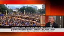 TV3 - L'entrevista del diumenge - Joan Coscubiela qualifica el discurs de Navarro de poc creïble