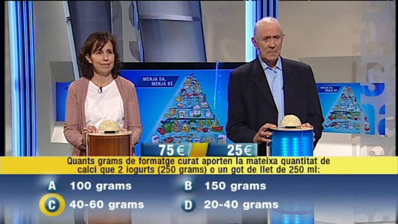TV3 - Els Matins - Concurs "Menja sa, menja bé" (15/11/13)