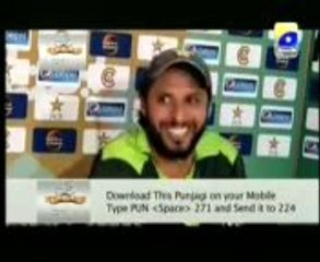 Punjabi Totay - Shahid Afridi world cup 2011
