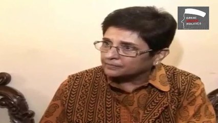 Kiran Bedi Clears her stand on Rahul Gandhi, Narendra Modi & Arvind Kejrival's AAP