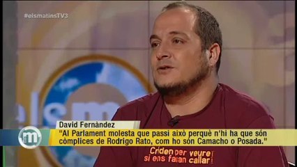 TV3 - Els Matins - Fernández reafirma que "Rato és un gàngster i responsable impune de la crisi"