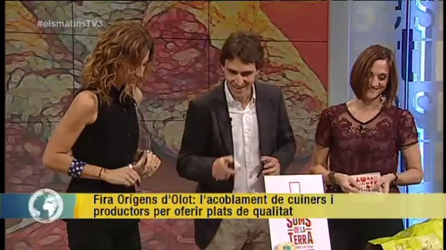 TV3 - Els Matins - Fira Orígens d'Olot: cuiners i productors ofereixen plats de qualitat