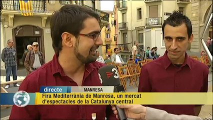 TV3 - Els Matins - Fira Mediterrània de Manresa, un mercat d'espectacles