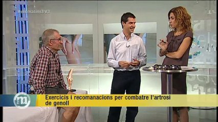 TV3 - Els Matins - Exercicis i recomanacions per combatre l'artrosi de genoll