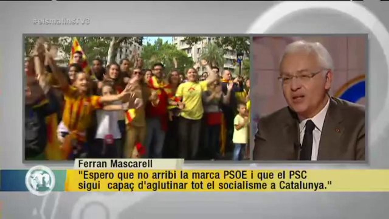 TV3 - Els Matins - Mascarell: "Potser farem pagar a les companyies un impost per l'ADSL"